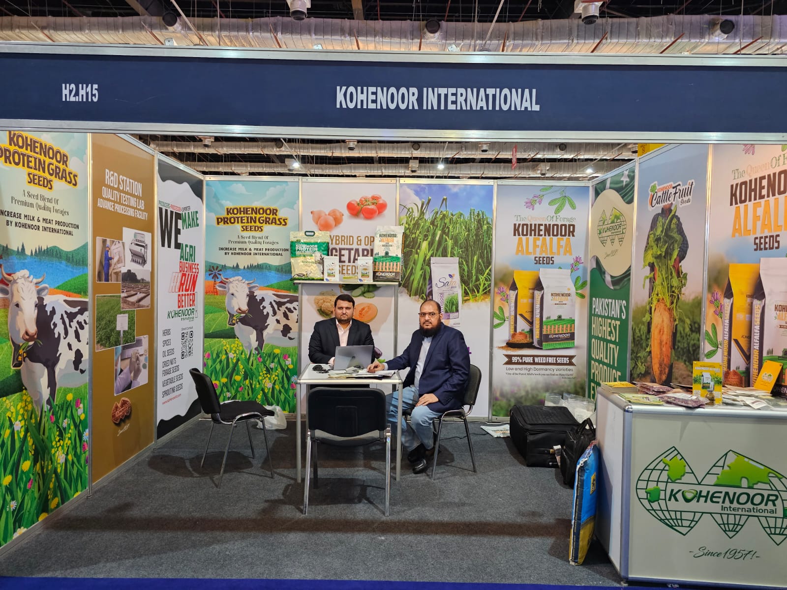 KOHENOOR International exhibition booth