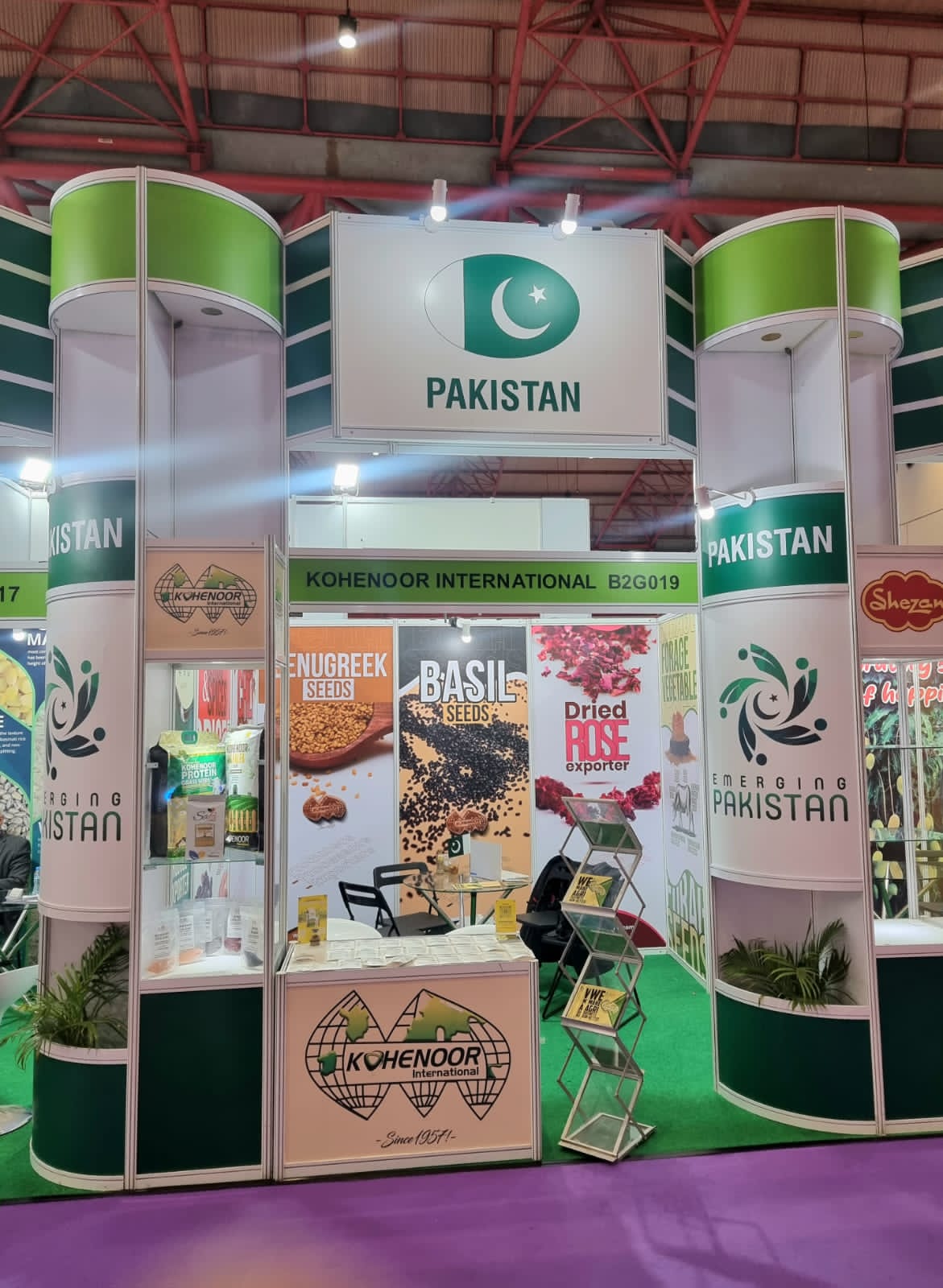 KOHENOOR International at Pakistan seed industry exhibition